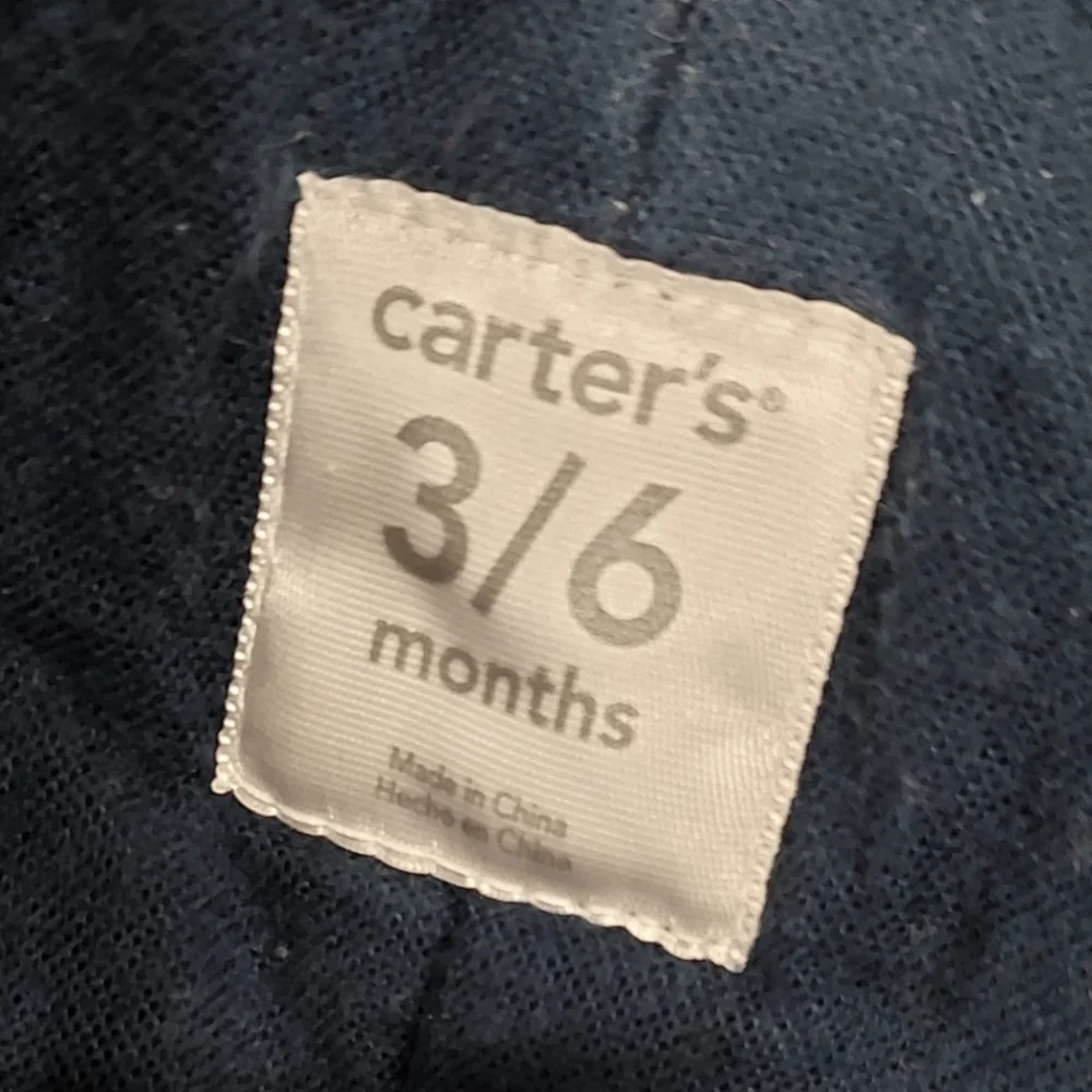CARTER'S All Star Blue Pram Fleece Snowsuit